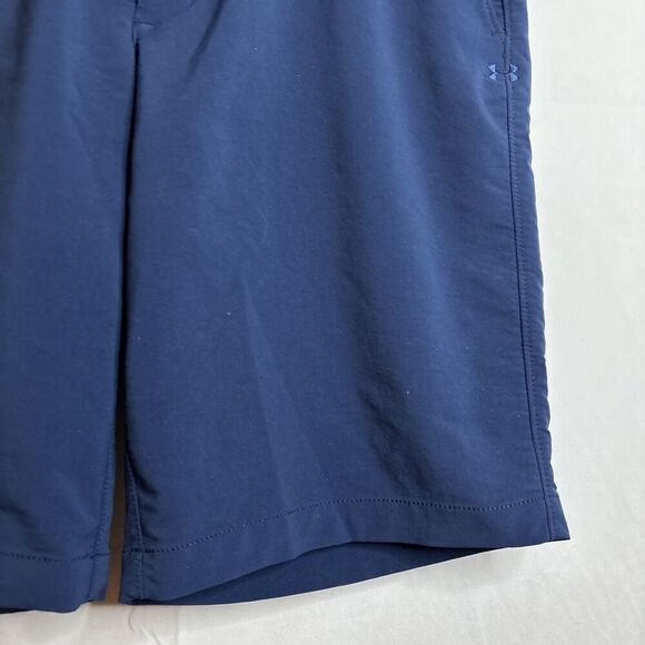Under Armour Men's Match Play Performance Stretch Golf Shorts Size 36 Navy Blue - Picture 5 of 14